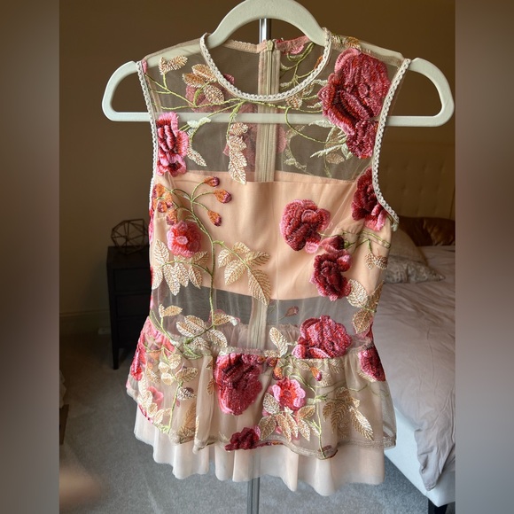 VONE Size 2 Sheer Lelan Top - True to Size (XS/SM) - Picture 4 of 10